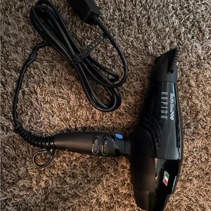 BabylissPRO Rapido Black Hair Dryer